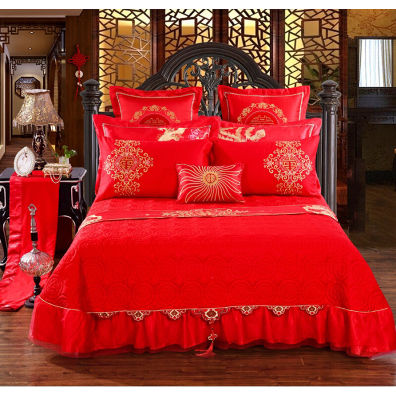 龍鳳呈祥，佳偶天成——品鑒棒佳家紡婚慶十件套